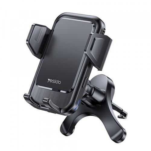 Suport si Incarcator Auto Wireless Yesido C312, 15W, 1.67A, Compatibil cu telefoane de 4.7-6.8 inch (Negru)