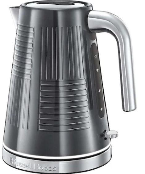 Fierbator apa Russell Hobbs Geo Steel 25240-70, 2400 W, 1.7 L, Fierbere rapida (Gri)