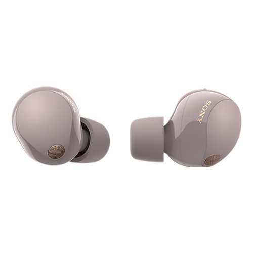 Casti True Wireless In-Ear Sony WF-1000XM5P, Bluetooth, Noise cancelling, Microfon, Autonomie de pana la 24 ore, Incarcare rapida, IPX4 (Roz)