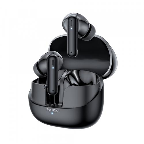 Casti True Wireless Yesido TWS26, Bluetooth, Negru