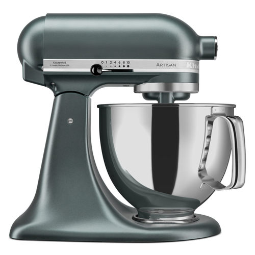 Mixer cu bol KitchenAid Artisan 5KSM175PSEJP, 300W, 10 viteze, Bol 4.8L (Verde inchis)