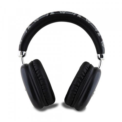 Casti Stereo Wireless Guess GCube Metallic Script Logo, Bluetooth, A2DP, Negru
