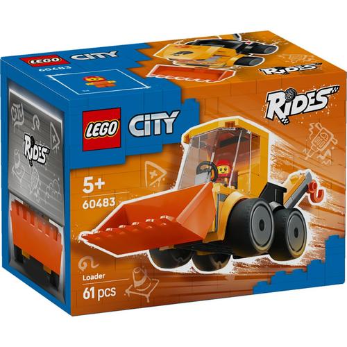 LEGO® City - Vehicule – Incarcator de constructii 60483, 61 piese