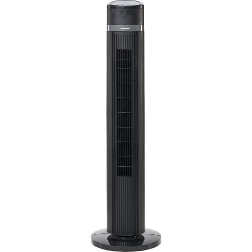 Ventilator turn Heinner HMTF-D3BK, 45 W, Control Touch, Temporizator, 3 moduri ventilare, Telecomanda, Mod ECO, Negru