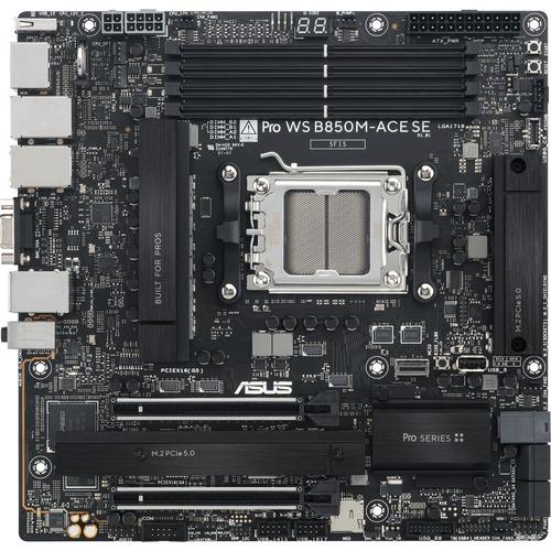 Placa de baza ASUS PRO WS B850M-ACE SE,  AMD B850, Socket AM5, mATX