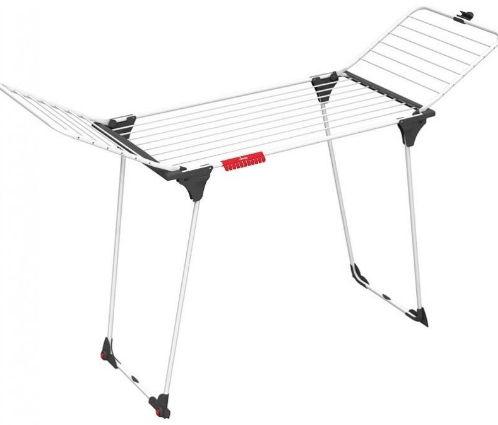 Uscator de rufe Vileda King, 17.4 m, Accesorii de prindere ciorapi si lenjerie intima (Alb/Gri)