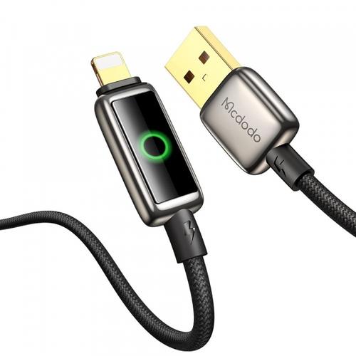 Cablu Date/Incarcare McDodo CA-6590 Auto Power Off, USB-A - Lightning, 18W, 1.2m