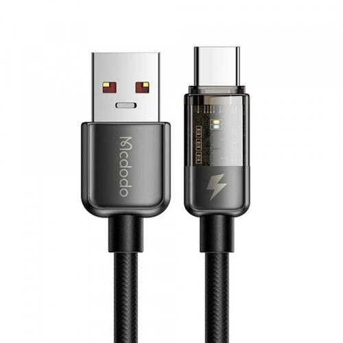 Cablu Date/Incarcare McDodo CA-3150 Auto Power Off, USB-A - USB-C, 100W, 1.2m