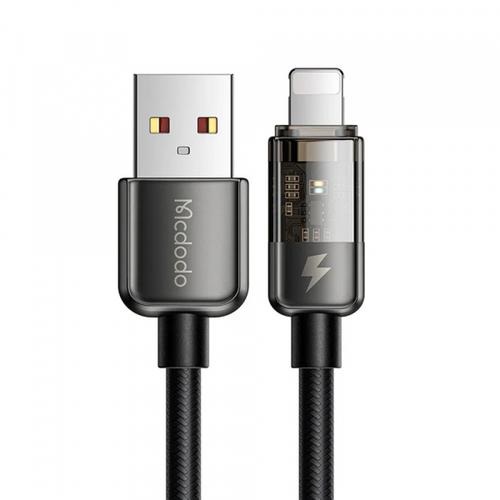 Cablu Date/Incarcare McDodo CA-3140 Auto Power Off, USB-A - Lightning, 18W, 1.2m