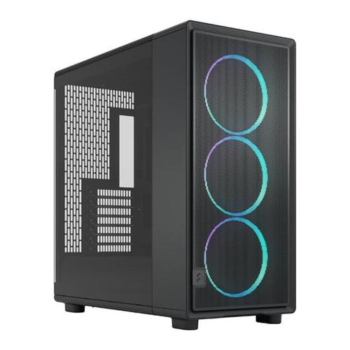 Carcasa Fractal Design Epoch XL Light Tint, iluminare RGB, Full Tower, Fara sursa (Negru)
