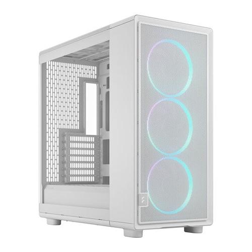 Carcasa Fractal Design Epoch XL RGB Clear Tint, Full Tower, Fara sursa (Alb)