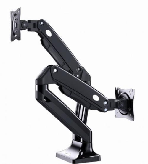 Suport monitor Gembird MA-DA2-03, 17inch-35inch, 10 kg (Negru)