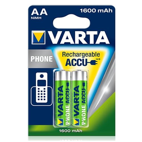 Acumulatori Varta, AA, 1600 mAh, 2 buc 1 Acumulatori Varta, AA, 1600 mAh, 2 buc