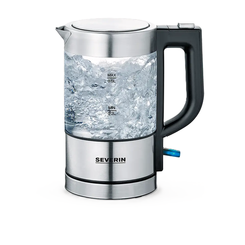 Fierbator de apa Severin WK 3472, 1000 W, 0.5 l (Argintiu)