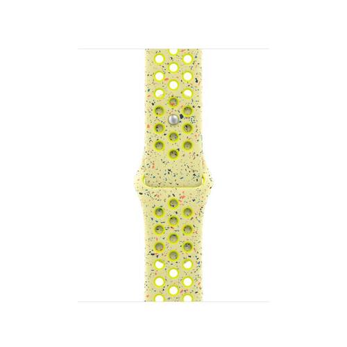 Curea Smartwatch Apple MGA94ZM/A pentru Watch 42mm, Nike Sport Band, S/M (Verde)