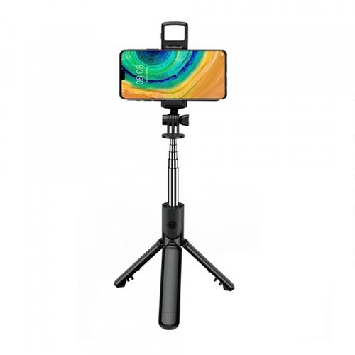 Selfie Stick Bluetooth Techsuit S03-S, Universal (Negru)