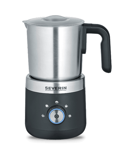 Cana spumanta de lapte Severin SM 3588, 0.15 l spumare / 300 ml incalzire (Argintiu/Negru)