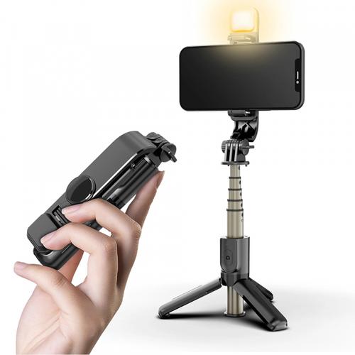 Selfie Stick Bluetooth Techsuit L10s, Universal (Negru)