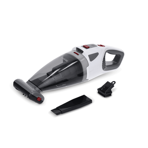 Aspirator de mana Severin HV 7146, 120 W, Autonomie 30 minute, Recipient 0.65 l (Alb/Gri)