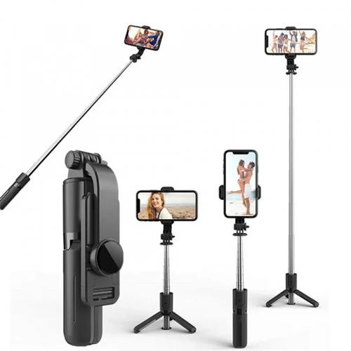 Selfie Stick Bluetooth Techsuit L11, Universal (Negru)