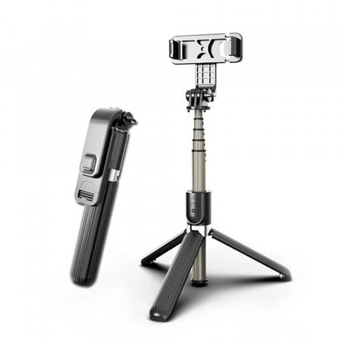 Selfie Stick Bluetooth Techsuit L03, Universal (Negru)