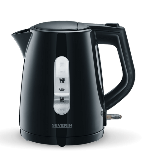 Fierbator de apa Severin WK 3410, 1 l, 2200 W (Negru)