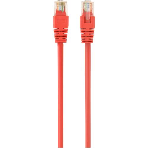Cablu UTP GEMBIRD Cat6, cupru-aluminiu, 3 m, AWG26, PP6U-3M/R (Rosu)