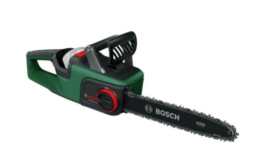 Drujba Bosch 06008B8600 AdvancedChain 36V-35-40, Lungime lama 35 cm, Viteza lant 14 m/s, + 1x Acumulator 36 V, 2 Ah, Incarcator AL 36V-20, Lant 35 cm