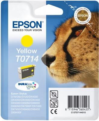Cartus cerneala Epson T0714 (Galben)