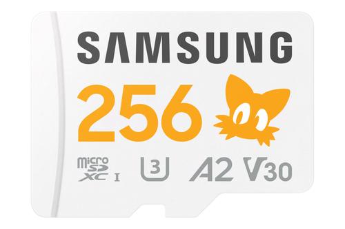 Card de memorie Samsung PRO Plus SONIC MB-MD256SA/LC1, 256GB, microSDXC, CL10, U3, V30, A2, Adaptor SD inclus