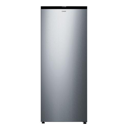 Congelator vertical Candy CNUQ2L513EX, 169 l, Clasa E, 4 sertare si 1 raft, H 138 cm (Inox)