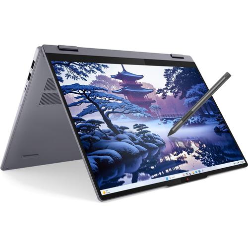 Laptop 2in1 Lenovo IdeaPad 5 16IAL10 (Procesor Intel® Core™ Ultra 5 225U (12M Cache, up to 4.80 GHz) 16inch WUXGA Touch, 16GB LPDDR5X, 512GB SSD, Intel Graphics, Win 11 Home, Gri)