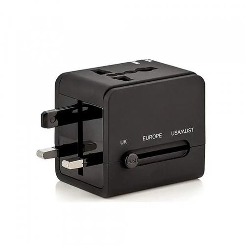 Incarcator Retea Techsuit HHt148 Travel, 10W, 2A, 2 x USB-A (Negru)
