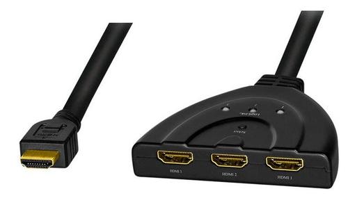 Switch KVM Logilink HDMI,3-port, bidirekt(1x3/3x1),4K/30Hz,CEC