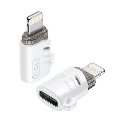 Adaptor Date/Incarcare XO Design NB256E, USB-C - Lightning (Alb)