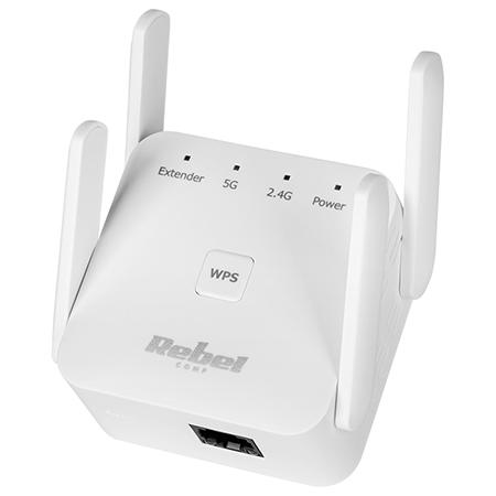 Range Extender Rebel KOM1032 (Alb)