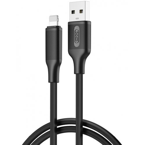 Cablu Date/Incarcare XO Design NB265, USB-A - Lightning, 18W, 1m (Negru)