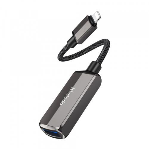 Adaptor McDodo CA-2690, Lightning - USB-A (Gri)