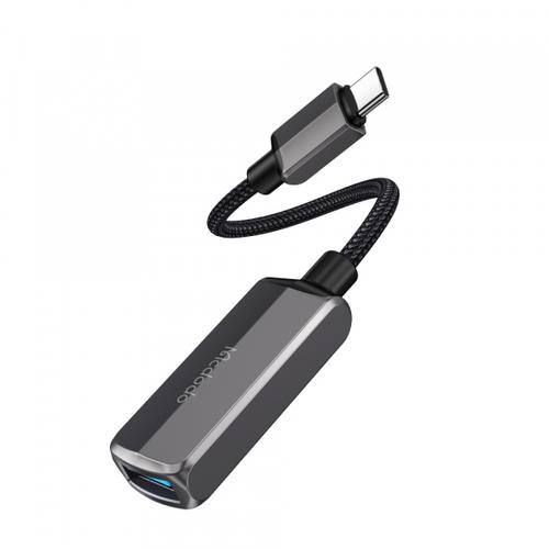 Adaptor McDodo CA-2830, USB-C - USB-A / USB-C (Gri)
