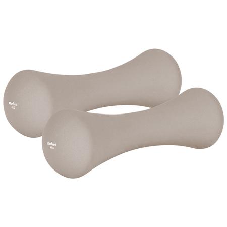 Set gantere Rebel Active RBA-2329-4, 2 x 4kg, neopren (Gri)