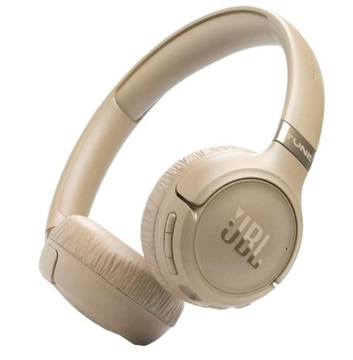 Casti Stereo Wireless JBL Tune 680NC, Bluetooth, Microfon (Bej)