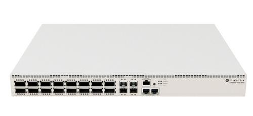 Switch MikroTik CRS520-4XS-16XQ-RM. 16 porturi