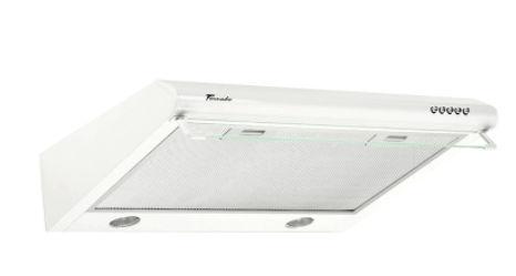 Hota Traditionala Tornado Bona 20 (60) LED, 2 motoare, latime 60 cm, absorbtie 560 m3/ora, filtru anti-grasimi aluminiu 5 straturi (Alb)