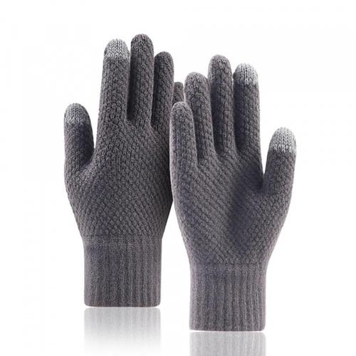 Manusi De Iarna Tactile Barbati Techsuit ST0013, Marime 22cm, Gri 1 Manusi De Iarna Tactile Barbati Techsuit ST0013, Marime 22cm, Gri
