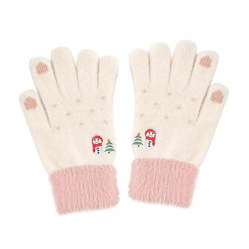 Manusi De Iarna Tactile Dama Techsuit ST0011, Marime 17cm (Alb) 1 Manusi De Iarna Tactile Dama Techsuit ST0011, Marime 17cm (Alb)
