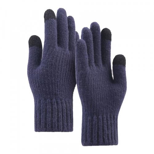 Manusi De Iarna Tactile Unisex Techsuit ST0012, Marime 22cm (Bleumarin) 1 Manusi De Iarna Tactile Unisex Techsuit ST0012, Marime 22cm (Bleumarin)