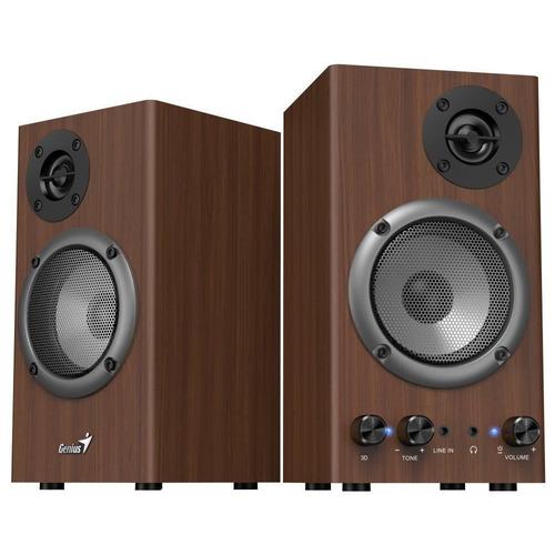 Set 2 boxe Genius SP-HF500B, 16 W, lemn, Maro 1 Set 2 boxe Genius SP-HF500B, 16 W, lemn, Maro
