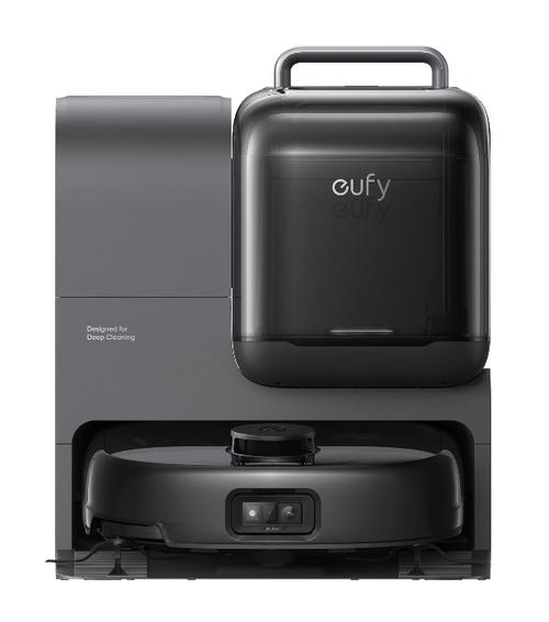 Aspirator robot eufy Omni E28 HydroJet FlexiOne, 20.000 Pa, Mop cu rola, Statie de golire si spalare automata (Negru) 1 Aspirator robot eufy Omni E28 HydroJet FlexiOne, 20.000 Pa, Mop cu rola, Statie de golire si spalare automata (Negru)