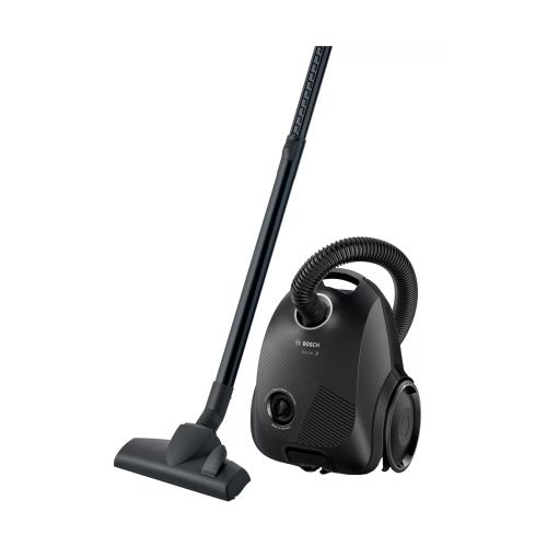 Aspirator cu Sac Bosch BGBS2LB1 Serie 2, Filtru Igienic PureAir, 3.5 litri, 600 W, 80 dB, Negru