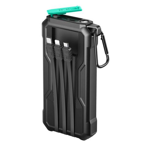 Acumulator extern Joyroom, Extreme, 10000mAh, 1xUSB, 1xUSB-C, Indicator baterie, Lanterna, Cablu Lightning, USB-C si MicroUSB incorporat (Negru) 1 Acumulator extern Joyroom, Extreme, 10000mAh, 1xUSB, 1xUSB-C, Indicator baterie, Lanterna, Cablu Lightning, USB-C si MicroUSB incorporat (Negru)